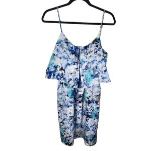 Apt 9 Dress Womens Medium Blue Floral